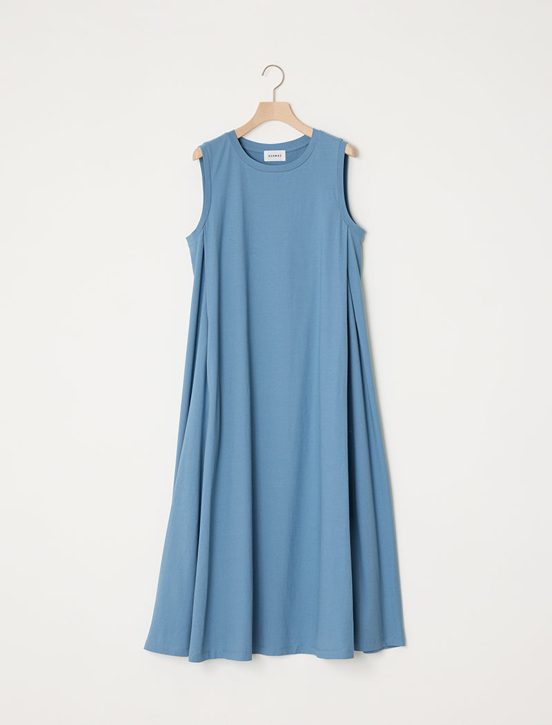 DRY JERSEY SLEEVELESS DRESS