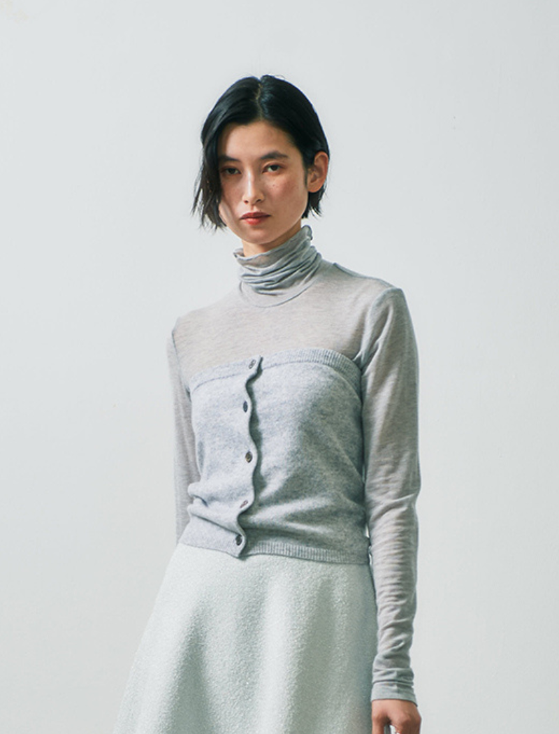 CASHMERE TUBE TOP