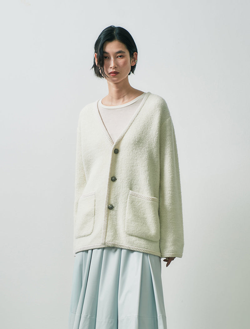 LOOP KNITTED JACKET