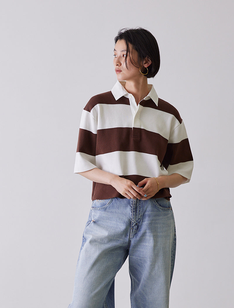 COMPACT-COTTON RUGBY SHIRT